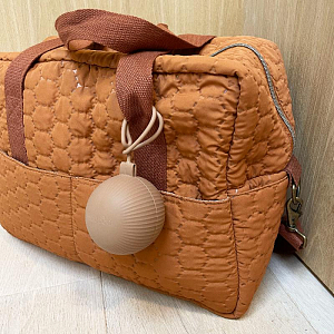 Контейнер для пустышки nuuroo "Camille Chocolate Malt", шоколадый